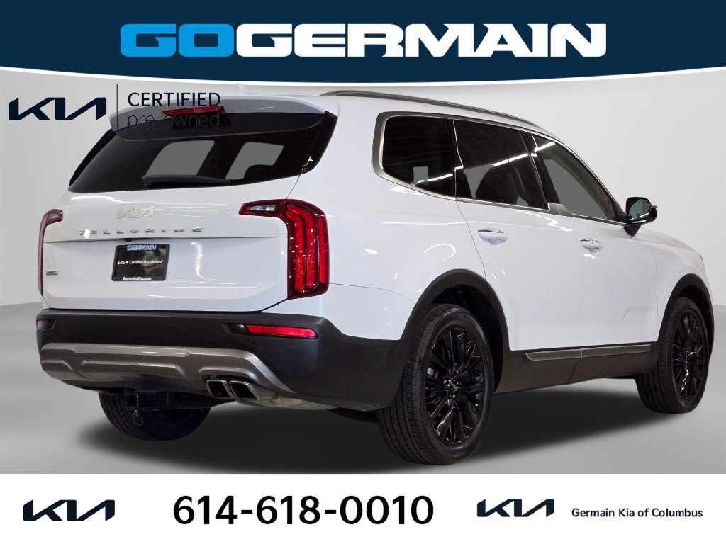 Certified 2022 Kia Telluride SX w/ SX Prestige Package AWD/4WD image 8