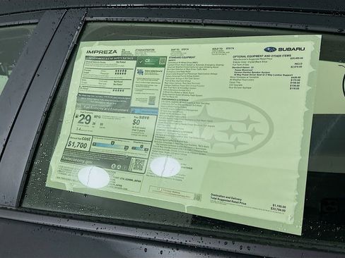 New 2026 Subaru Impreza RS image 12