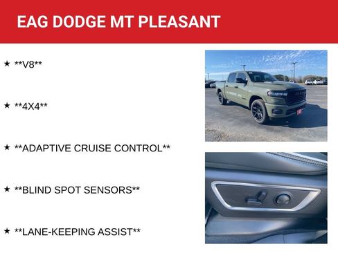 New 2026 RAM 1500 Laramie w/ Night Edition AWD/4WD image 8