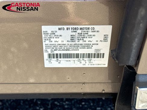 Used 2021 Lincoln Nautilus FWD w/ Equipment Group 101A image 39