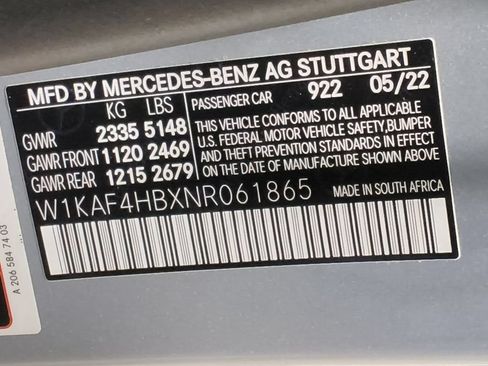 Used 2022 Mercedes-Benz C 300 4MATIC Sedan w/ Exclusive Trim Package image 12