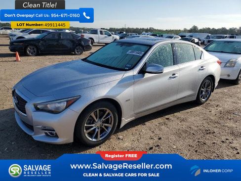 Used 2017 INFINITI Q50 Signature Edition w/ All Weather Package (L93) RWD image 1