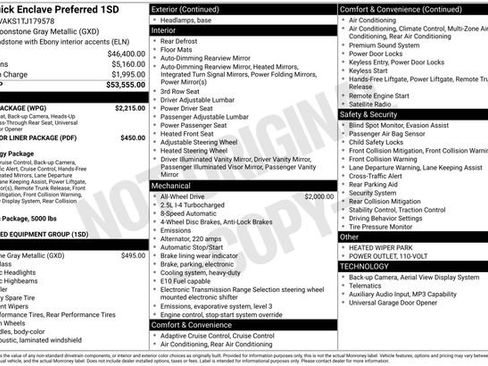 New 2026 Buick Enclave Preferred w/ Power Package image 20