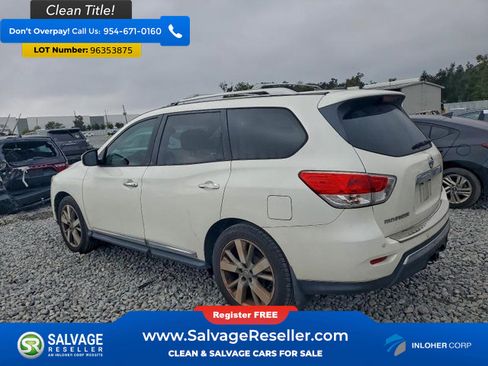 Used 2016 Nissan Pathfinder Platinum w/ Family Entertainment Package image 3