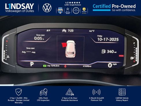 Certified 2022 Volkswagen Atlas SE w/ Black Wheel Package image 23