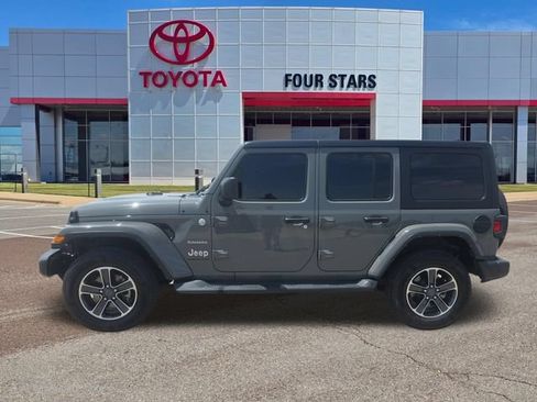 Used 2023 Jeep Wrangler Unlimited Sahara w/ Cold Weather Group AWD/4WD image 1