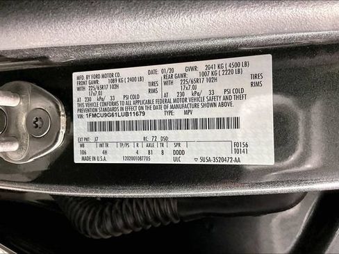 Used 2020 Ford Escape SE AWD/4WD image 5