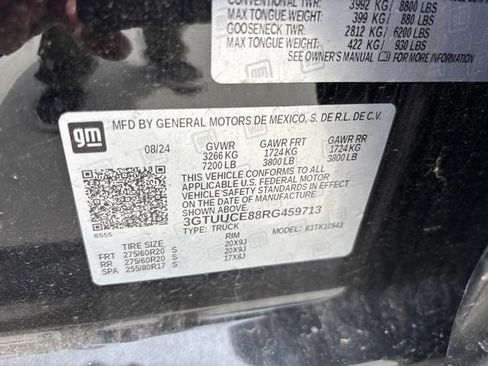Used 2024 GMC Sierra 1500 Elevation w/ X31 Off-Road Package AWD/4WD image 9