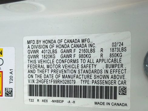 Used 2024 Honda Civic Touring image 31
