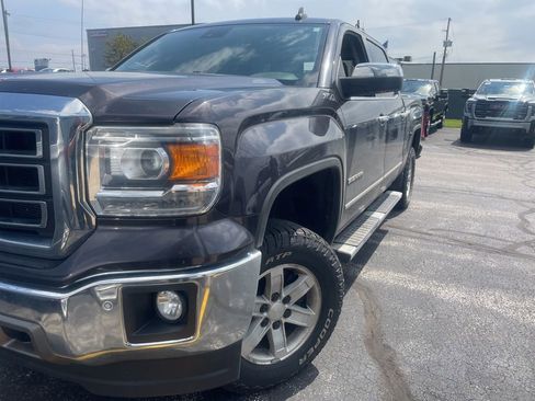 Used 2015 GMC Sierra 1500 SLT w/ SLT Crew Cab Value Package AWD/4WD image 1