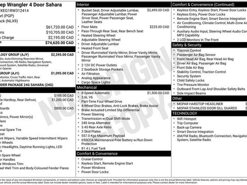 Used 2024 Jeep Wrangler Unlimited Sahara w/ Technology Group AWD/4WD image 52