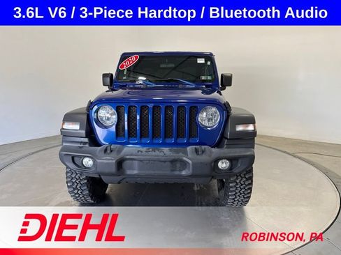 Used 2020 Jeep Wrangler Unlimited Sport S AWD/4WD image 2