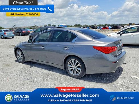 Used 2017 INFINITI Q50 3.0t Premium w/ Driver Assistance Package RWD image 3