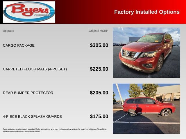 Used 2017 Nissan Pathfinder Platinum w/ Cargo Package FWD image 10