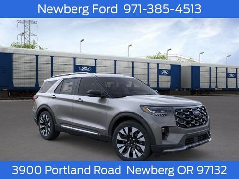 New 2026 Ford Explorer Platinum w/ LUX Leather Package AWD/4WD image 1