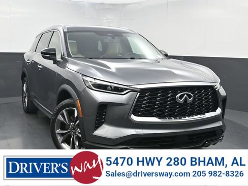 Used 2023 INFINITI QX60 Luxe w/ Cargo Package FWD image 1