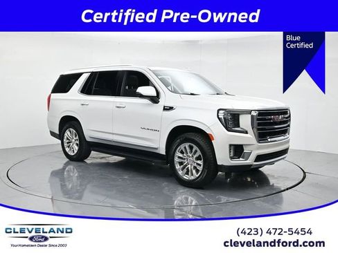 Used 2022 GMC Yukon SLT w/ SLT Premium Package image 1