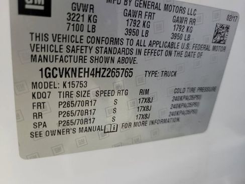 Used 2017 Chevrolet Silverado 1500 W/T w/ Trailering Package image 35