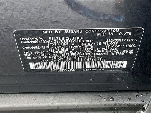 New 2026 Subaru Outback Wilderness image 16