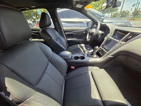 Used 2023 INFINITI Q50 Red Sport 400 w/ Black Opal Edition RWD image 9
