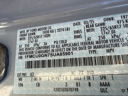Used 2025 Ford Escape Active FWD image 28