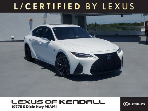 Certified 2025 Lexus IS 350 F Sport w/ Accessory Package 2 RWD image 1
