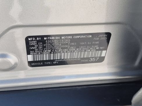 Used 2025 Mitsubishi Outlander Sport SE AWD/4WD image 36