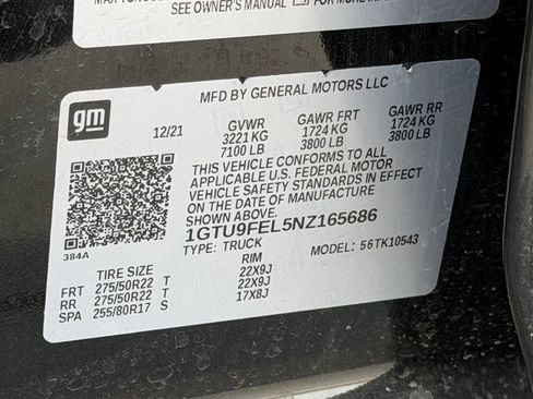 Used 2022 GMC Sierra 1500 Denali w/ Denali Premium Package AWD/4WD image 36