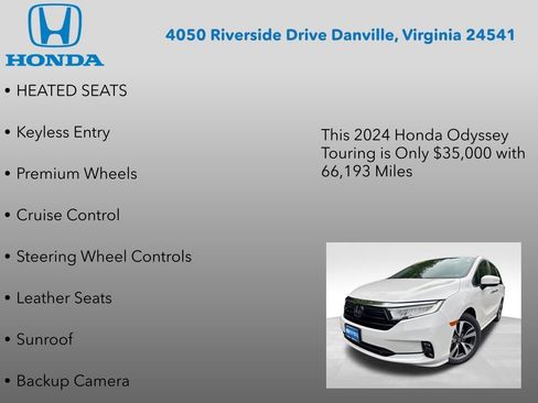 Used 2024 Honda Odyssey Touring image 7
