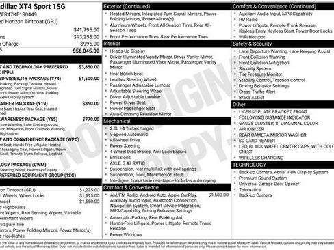 Used 2019 Cadillac XT4 Sport image 35