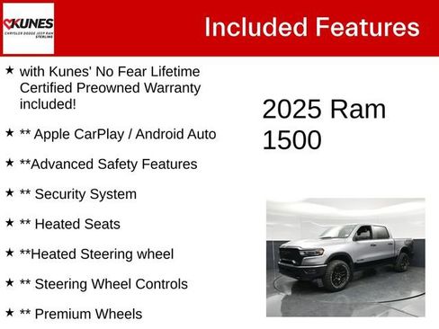 Used 2025 RAM 1500 Rebel AWD/4WD image 4