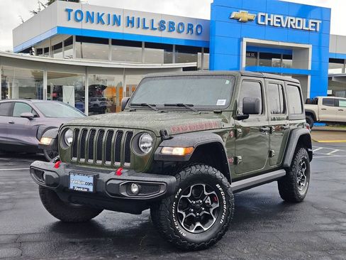 Used 2023 Jeep Wrangler Unlimited Rubicon w/ Cold Weather Group image 2