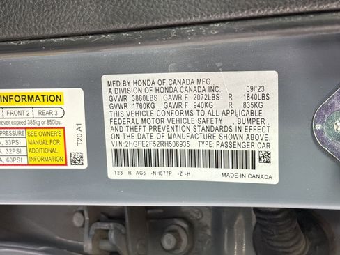 Used 2024 Honda Civic Sport image 21