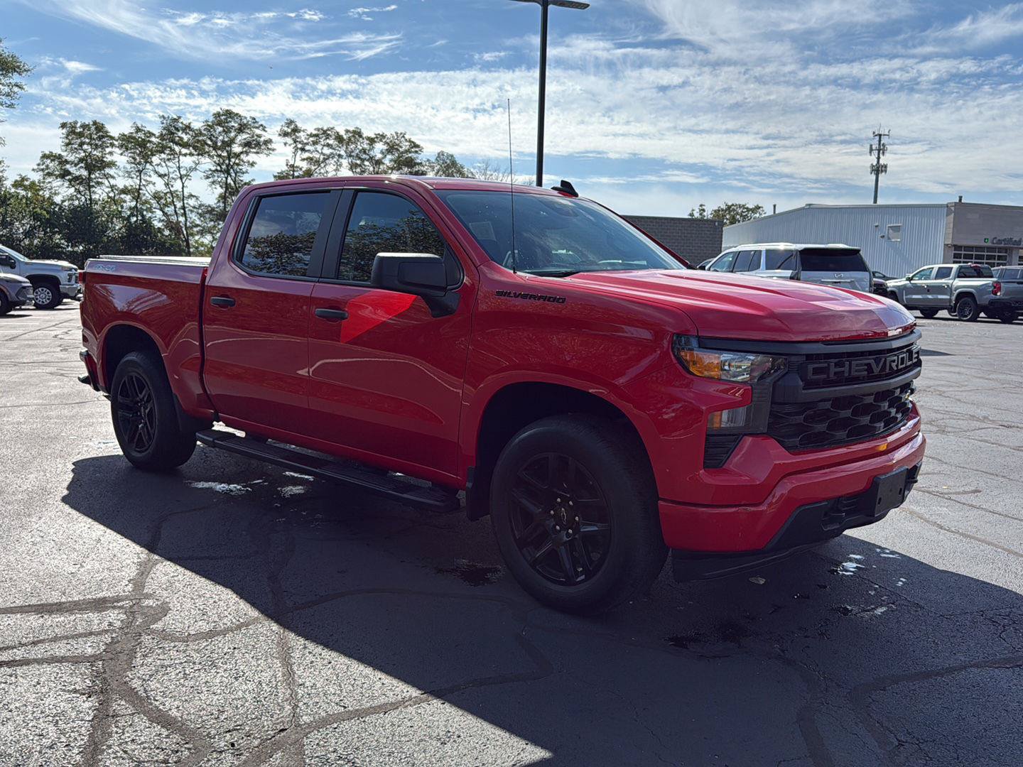 Used 2024 Chevrolet Silverado 1500 Custom w/ LPO, Dark Essentials Package AWD/4WD image 7