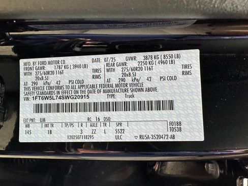 New 2025 Ford F150 Lightning Lariat image 33