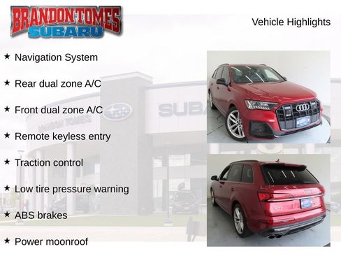 Used 2020 Audi SQ7 Premium Plus w/ SQ7 Black Optic Package image 3