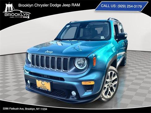 Certified 2022 Jeep Renegade Limited w/ Sun, Sound & Wheels Group image 1