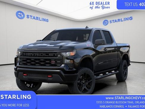 New 2026 Chevrolet Silverado 1500 Custom Trail Boss AWD/4WD image 1