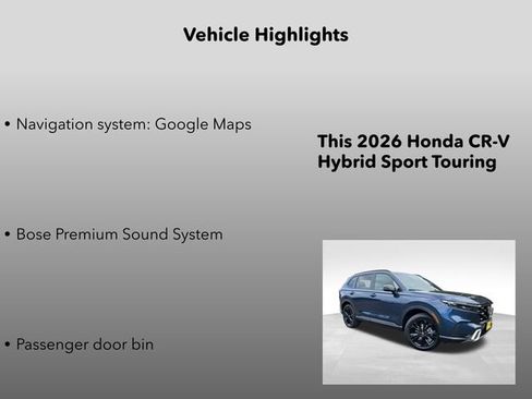 New 2026 Honda CR-V Sport Touring image 5