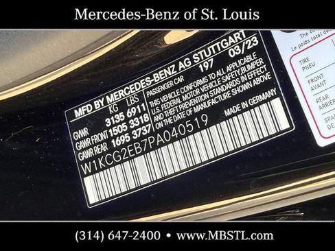 Certified 2023 Mercedes-Benz EQS 450+ 4MATIC Sedan image 25