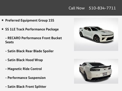 Used 2017 Chevrolet Camaro SS RWD image 4