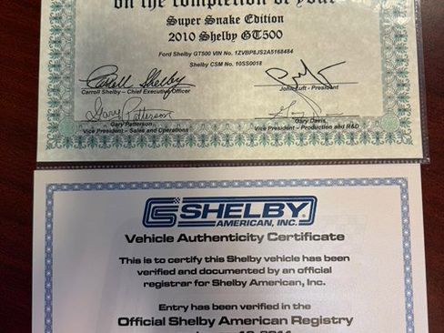 Used 2010 Ford Mustang Shelby GT500 RWD image 63