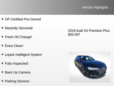 Used 2019 Audi S4 Premium Plus w/ Premium Plus Package image 4