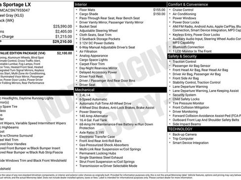 Used 2022 Kia Sportage LX w/ LX AWD Value Edition Package image 6