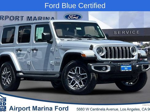Used 2024 Jeep Wrangler Unlimited Sahara AWD/4WD image 1