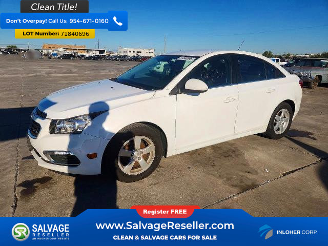 Used 2016 Chevrolet Cruze LT FWD image 1