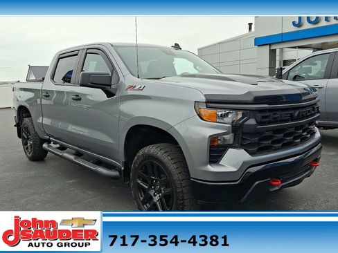 Used 2024 Chevrolet Silverado 1500 Custom Trail Boss AWD/4WD image 1