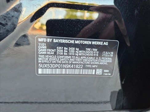 Used 2022 BMW X3 xDrive30i w/ Convenience Package AWD/4WD image 26