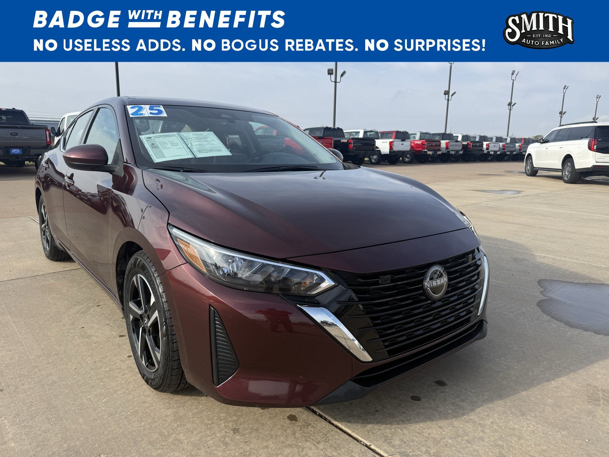 Used 2025 Nissan Sentra SV FWD image 1