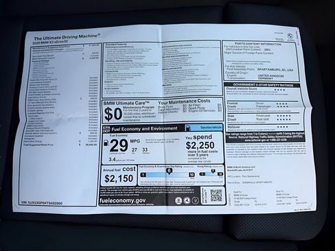 New 2026 BMW X3 xDrive30i AWD/4WD image 25